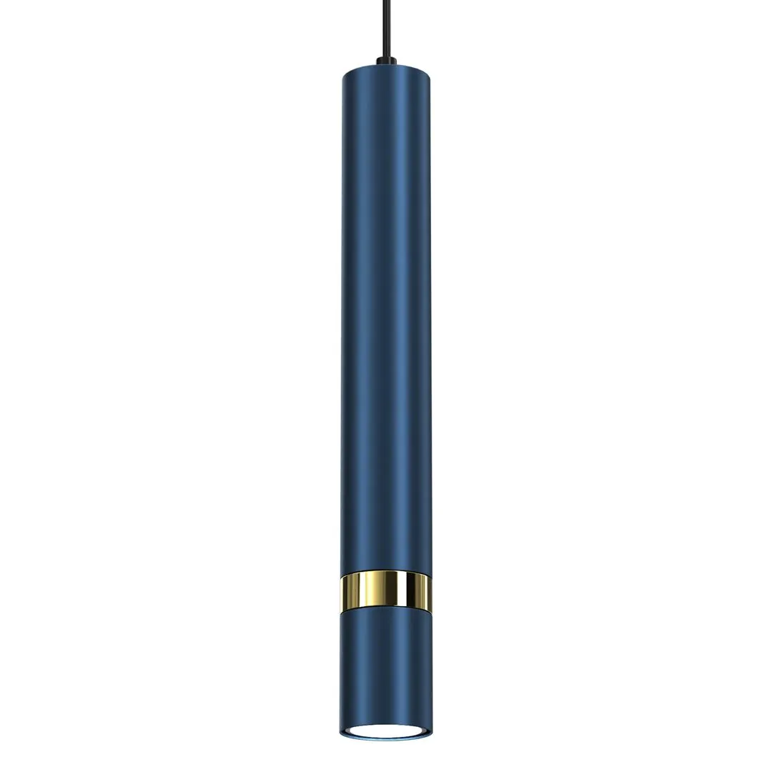 Lampa wisząca nowoczesna JOKER NAVY BLUE-GOLD 1xGU10 MLP7725- Milagro - obrazek 4