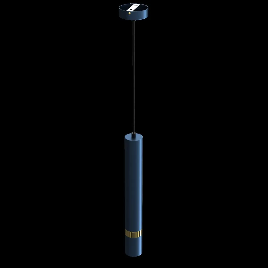 Lampa wisząca nowoczesna JOKER NAVY BLUE-GOLD 1xGU10 MLP7725- Milagro - obrazek 8