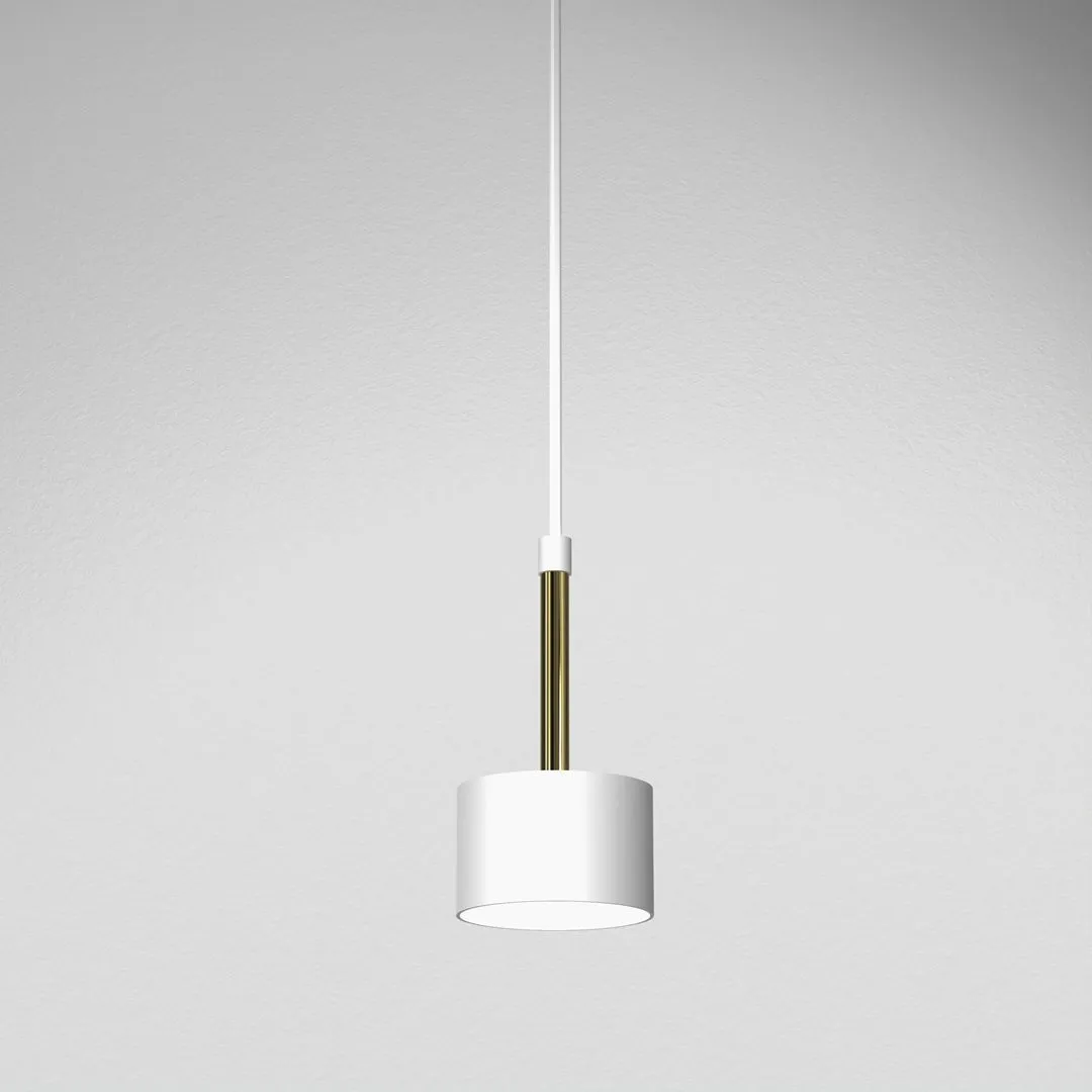 Lampa wisząca nowoczesna ARENA WHITE-GOLD 1xGX53 MLP7754- Milagro - obrazek 2