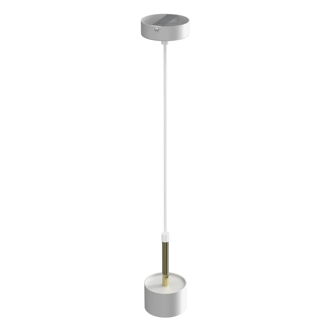 Lampa wisząca nowoczesna ARENA WHITE-GOLD 1xGX53 MLP7754- Milagro - obrazek 3
