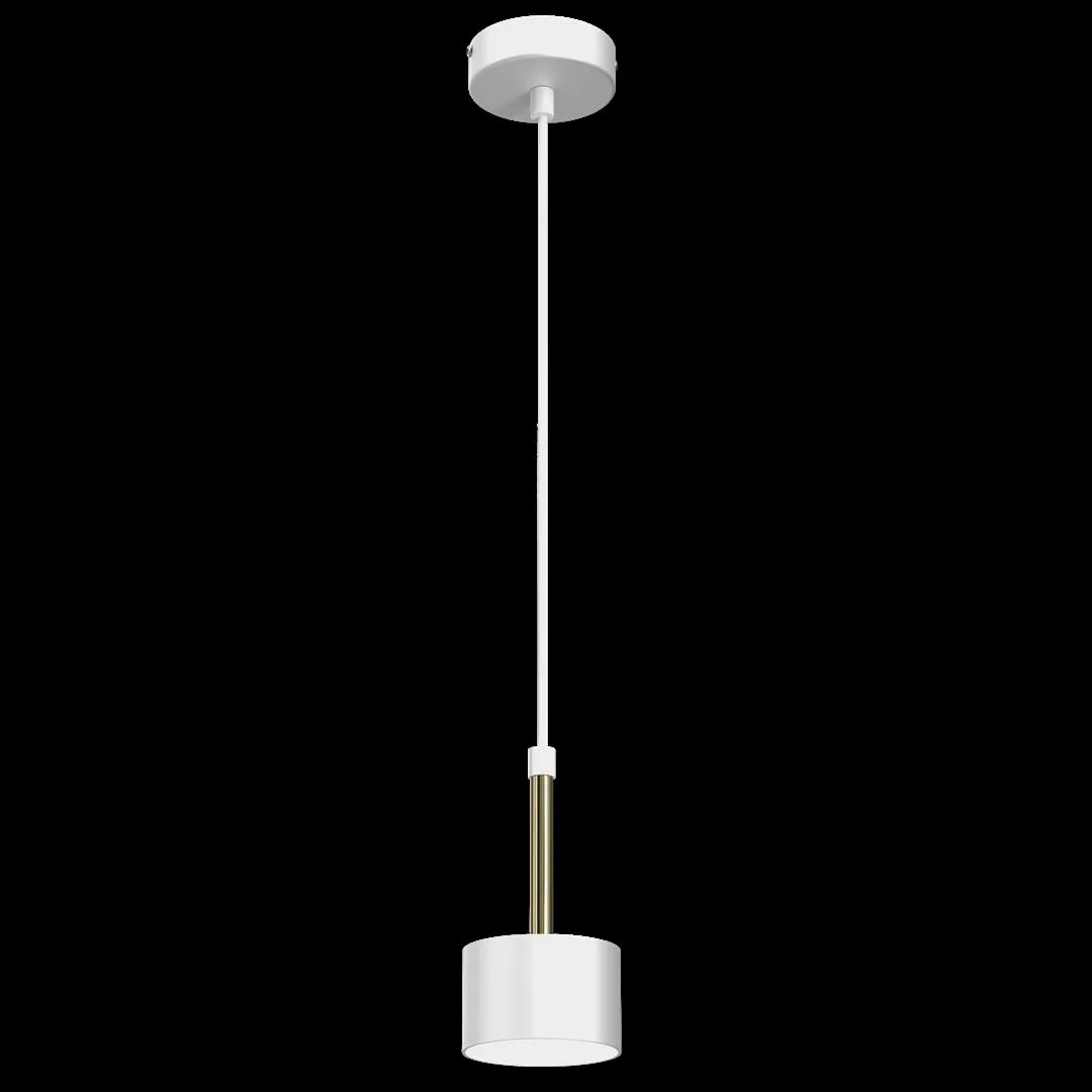 Lampa wisząca nowoczesna ARENA WHITE-GOLD 1xGX53 MLP7754- Milagro - obrazek 6