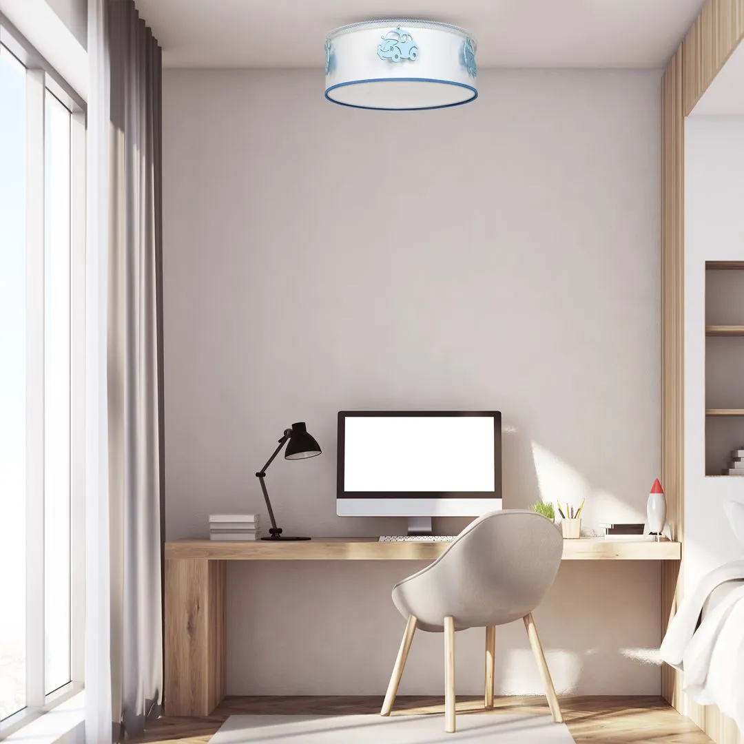Lampa sufitowa dziecięca AUTOMOBILE 2xE27 MLP8285- Milagro - obrazek 4