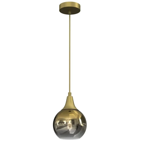 Lampa wisząca nowoczesna MONTE GOLD fi 150 1xE27 MLP8401- Milagro