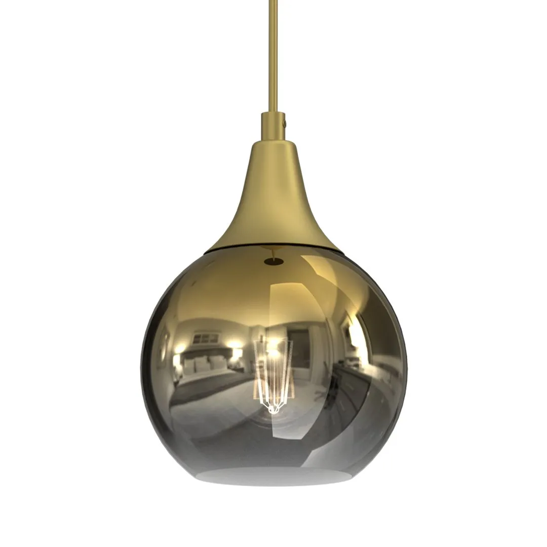 Lampa wisząca nowoczesna MONTE GOLD fi 150 1xE27 MLP8401- Milagro - obrazek 2