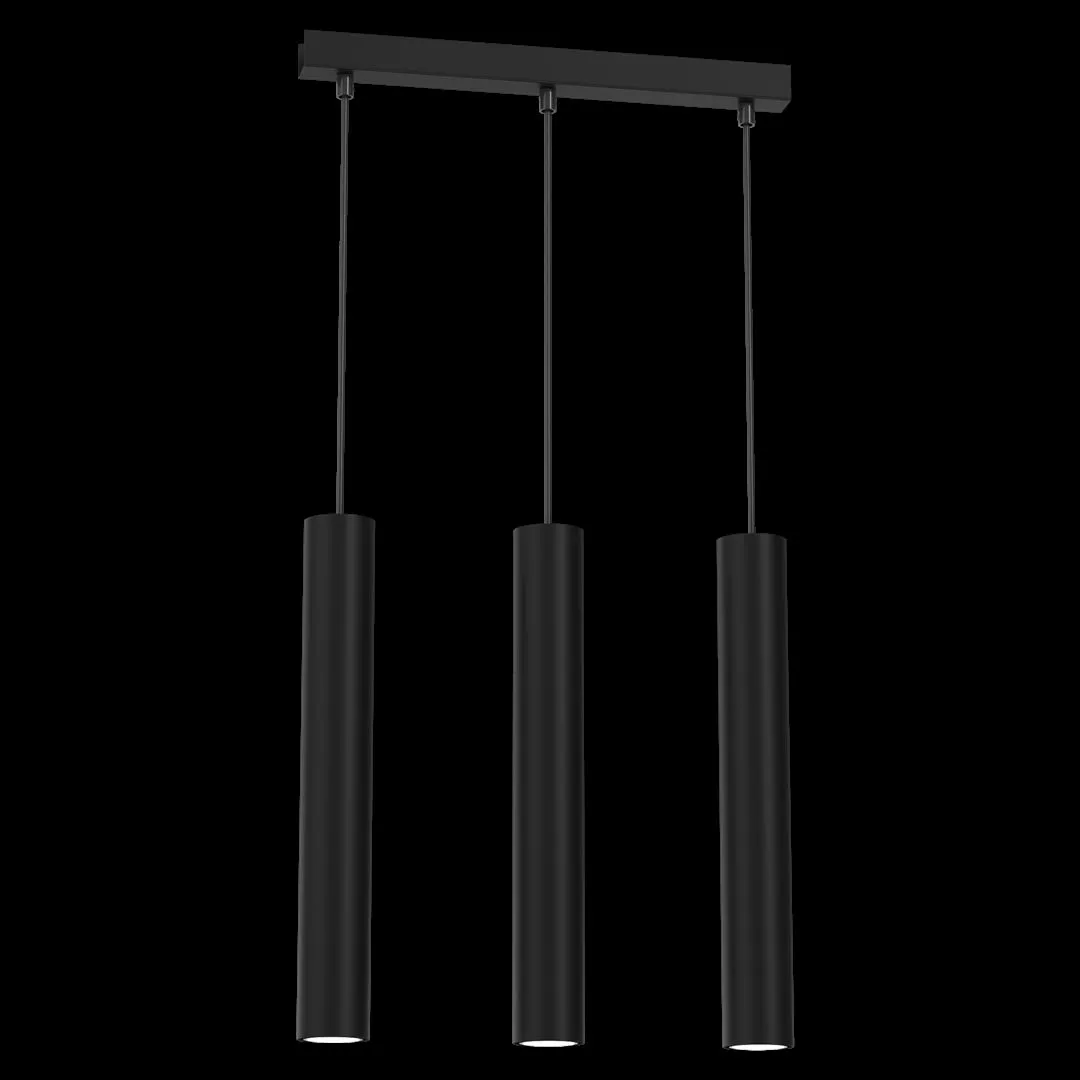 Lampa wisząca nowoczesna HUDSON BLACK 3xGU10 MLP8792 - Milagro - obrazek 6