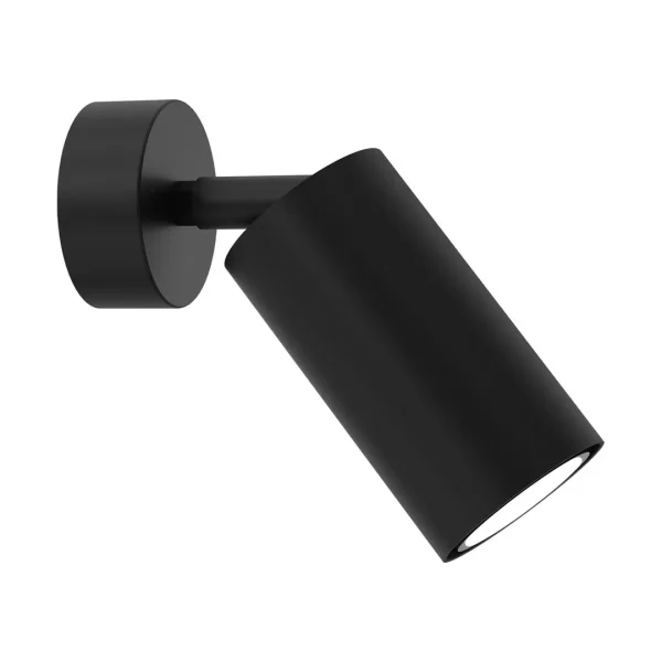 Kinkiet nowoczesny HUDSON BLACK 1xGU10 MLP8794 - Milagro
