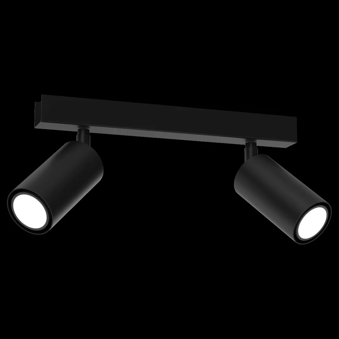 Lampa sufitowa HUDSON BLACK 2xGU10 MLP8795 - Milagro - obrazek 5