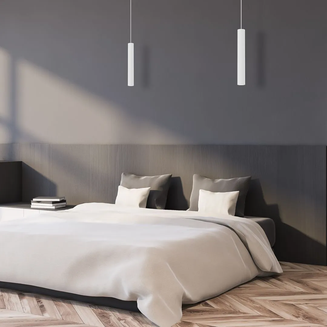 Lampa wisząca nowoczesna HUDSON WHITE 1xGU10 MLP8798 - Milagro - obrazek 4