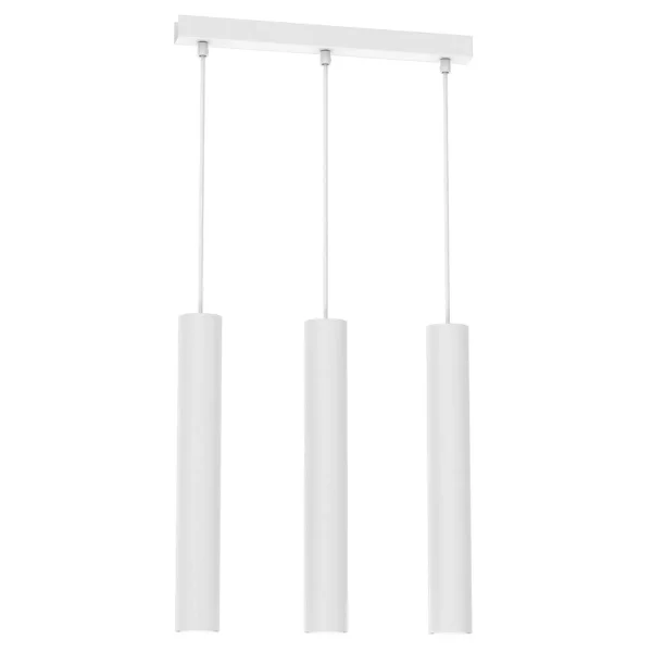 Lampa wisząca nowoczesna HUDSON WHITE 3xGU10 MLP8799 - Milagro