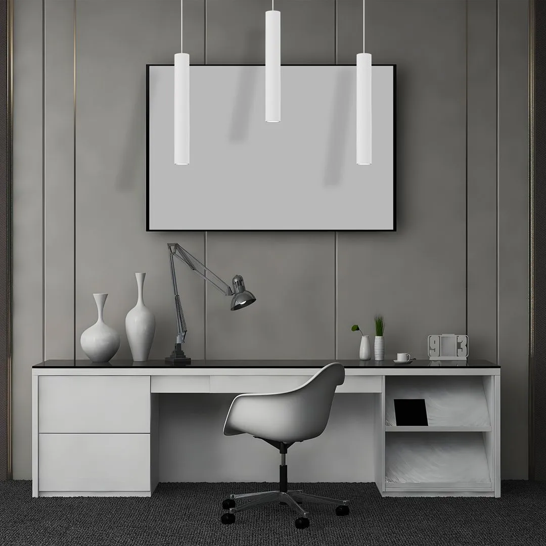 Lampa wisząca nowoczesna HUDSON WHITE 3xGU10 MLP8799 - Milagro - obrazek 4