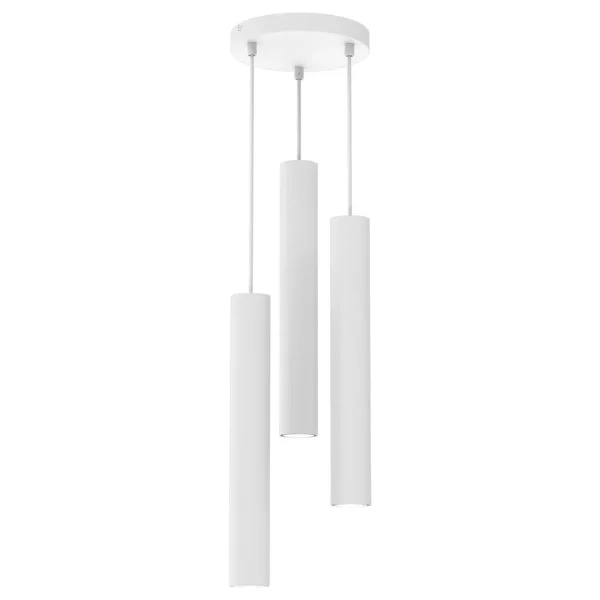 Lampa wisząca nowoczesna HUDSON WHITE 3xGU10 MLP8800 - Milagro