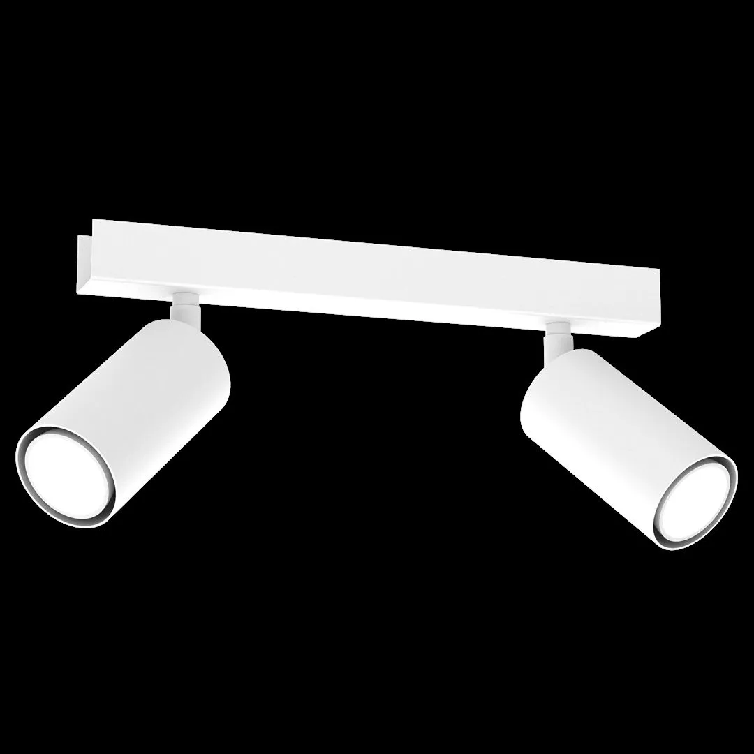 Lampa sufitowa HUDSON WHITE 2xGU10 MLP8802 - Milagro - obrazek 5