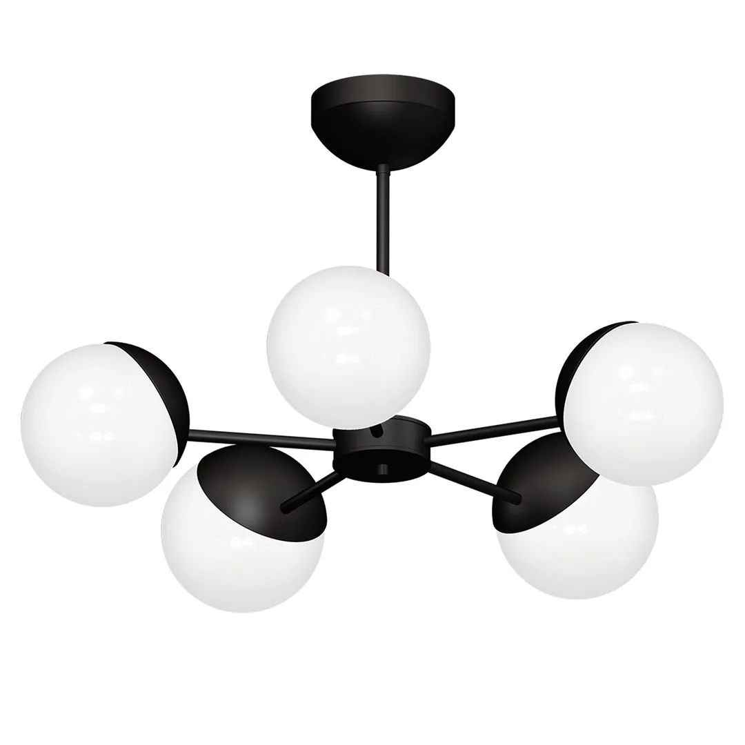 Lampa wisząca nowoczesna SFERA BLACK MLP8866 - Milagro - obrazek 2