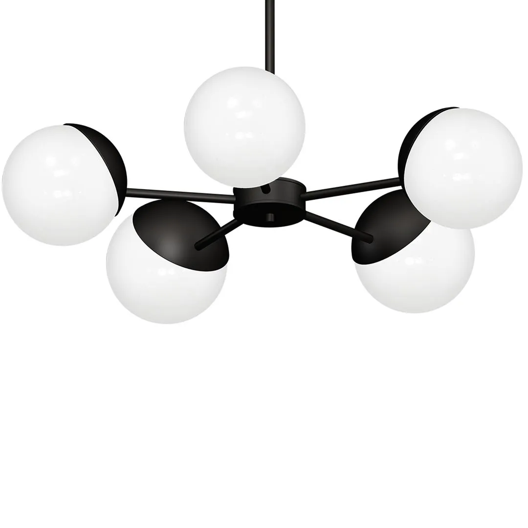 Lampa wisząca nowoczesna SFERA BLACK MLP8866 - Milagro - obrazek 3