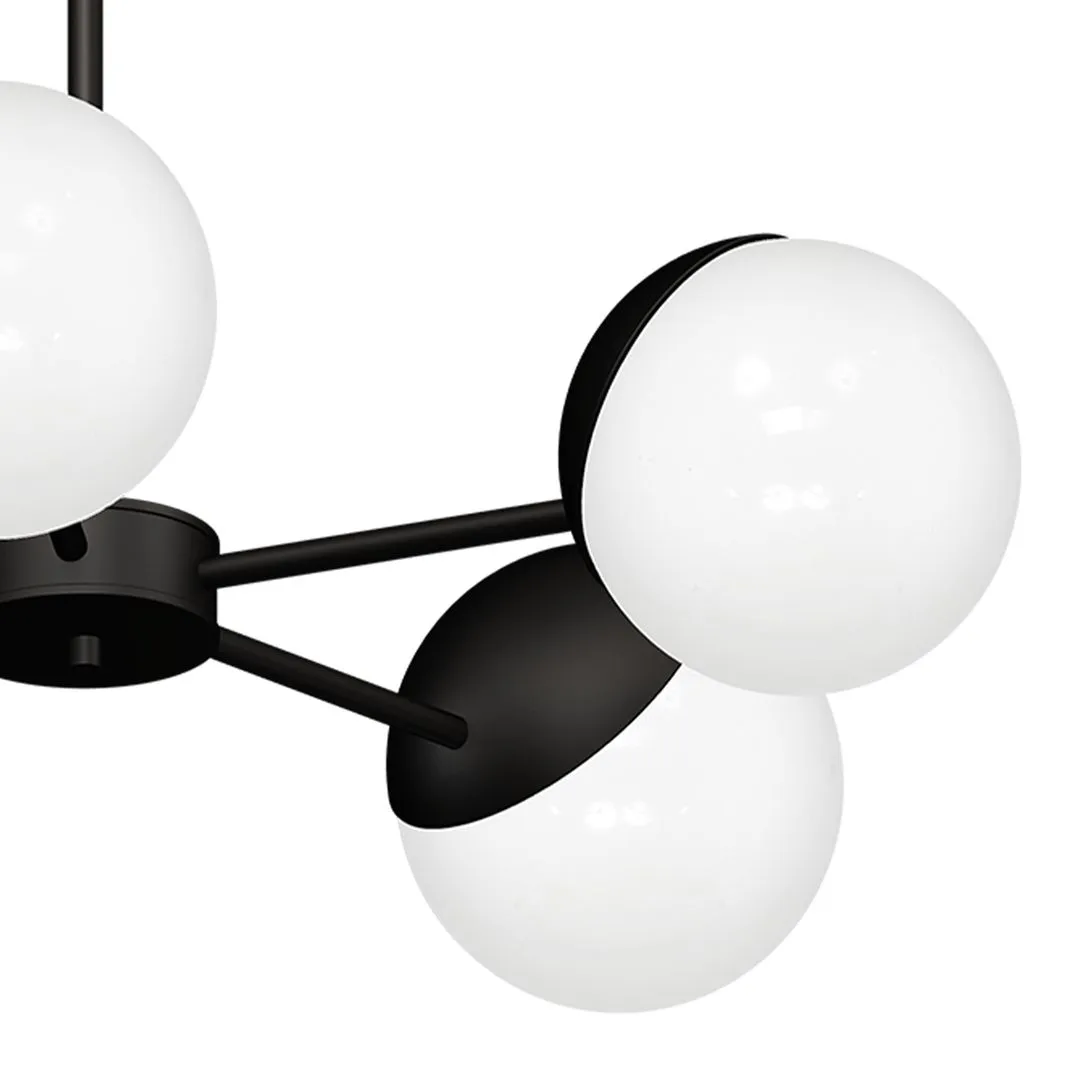 Lampa wisząca nowoczesna SFERA BLACK MLP8866 - Milagro - obrazek 4