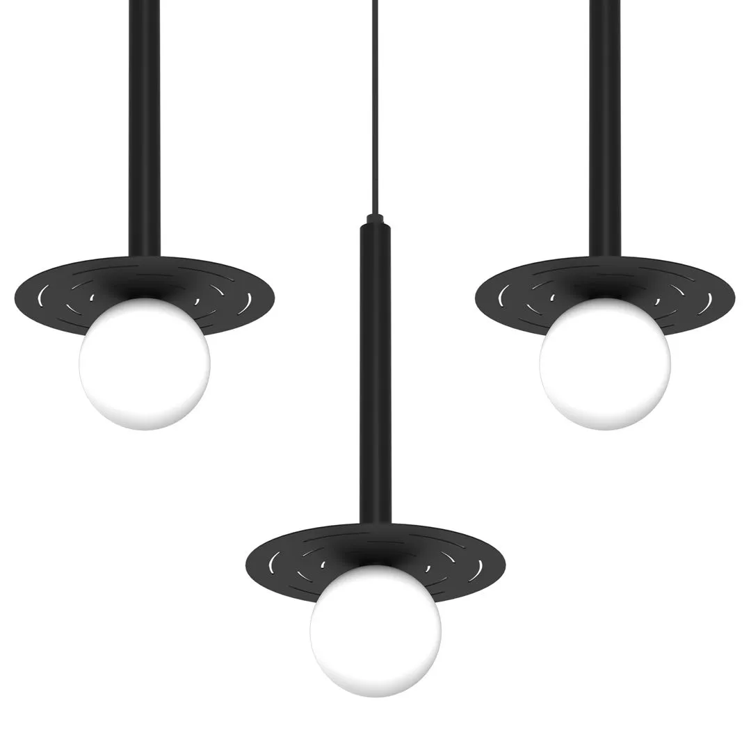 Lampa wisząca nowoczesna FUTURA 3xG9 MLP8914 - Milagro - obrazek 2