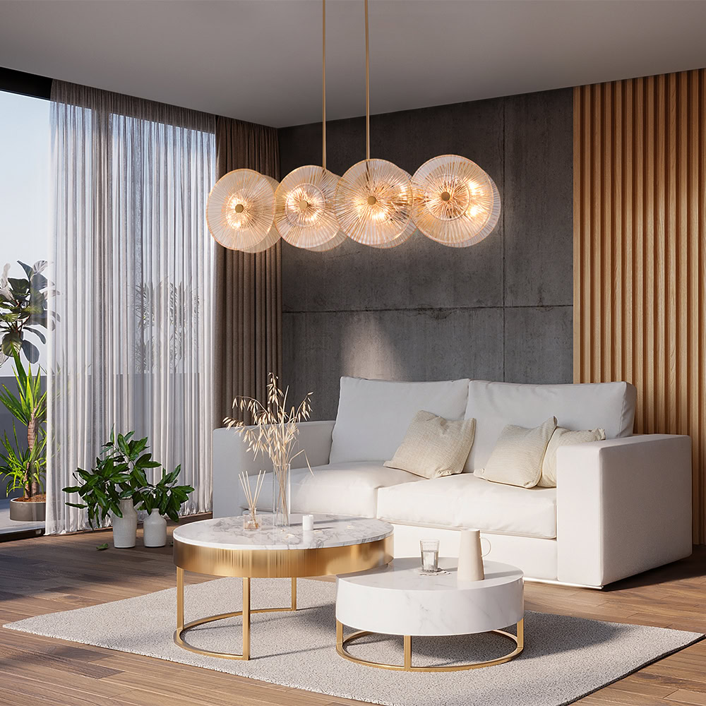 Lampa designerska wisząca ASTER MOD007PL-08G1 - Maytoni - obrazek 2