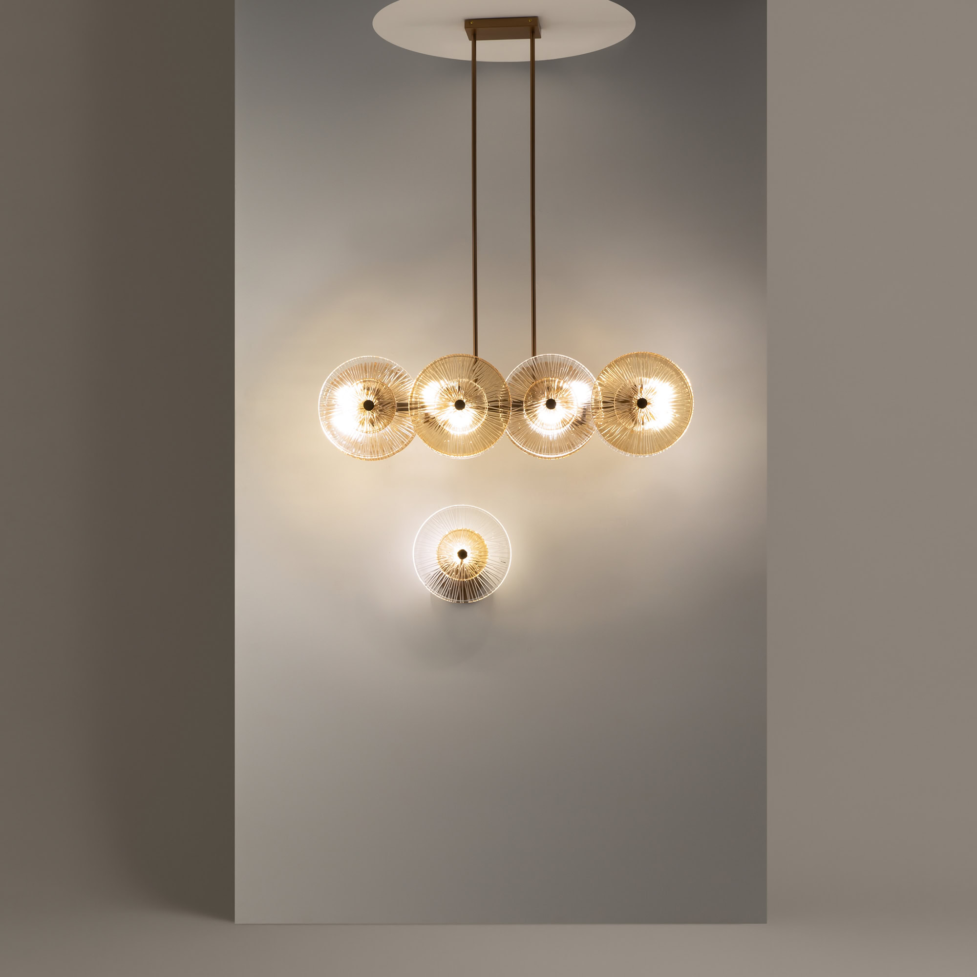 Lampa designerska wisząca ASTER MOD007PL-08G1 - Maytoni - obrazek 6