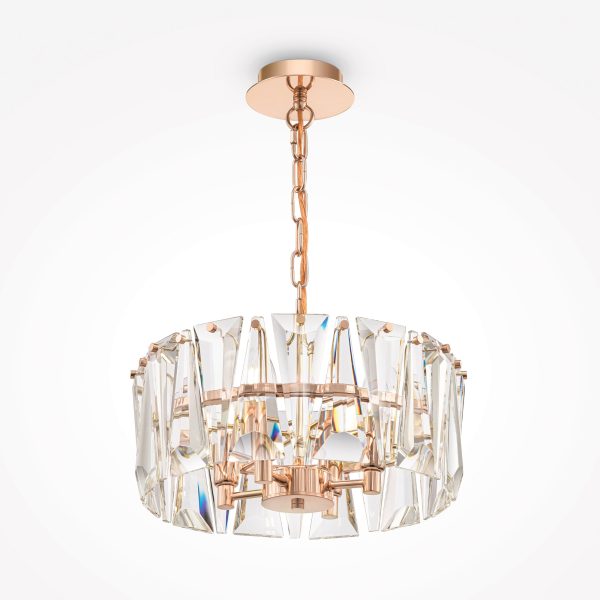 Lampa kryształowa wisząca – Puntes MOD043PL-04G - Maytoni
