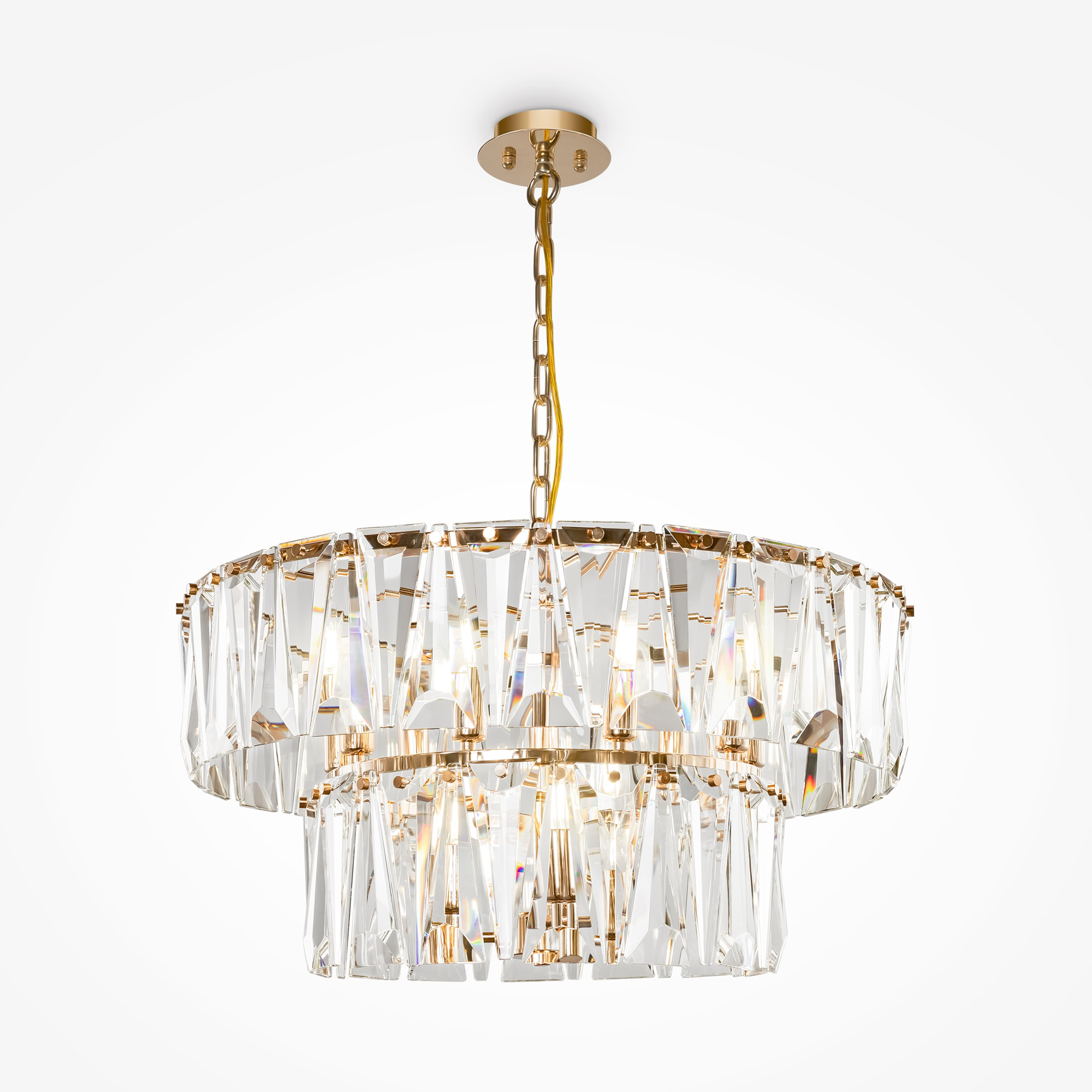 Lampa kryształowa wisząca – Puntes MOD043PL-12G - Maytoni