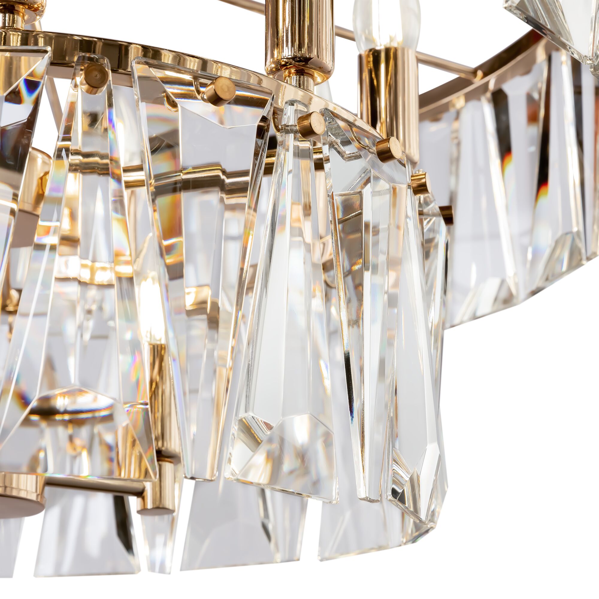 Lampa kryształowa wisząca – Puntes MOD043PL-12G - Maytoni - obrazek 3
