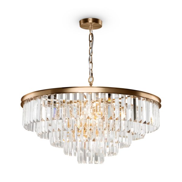 Lampa kryształowa wisząca – Revero MOD085PL-12BS - Maytoni