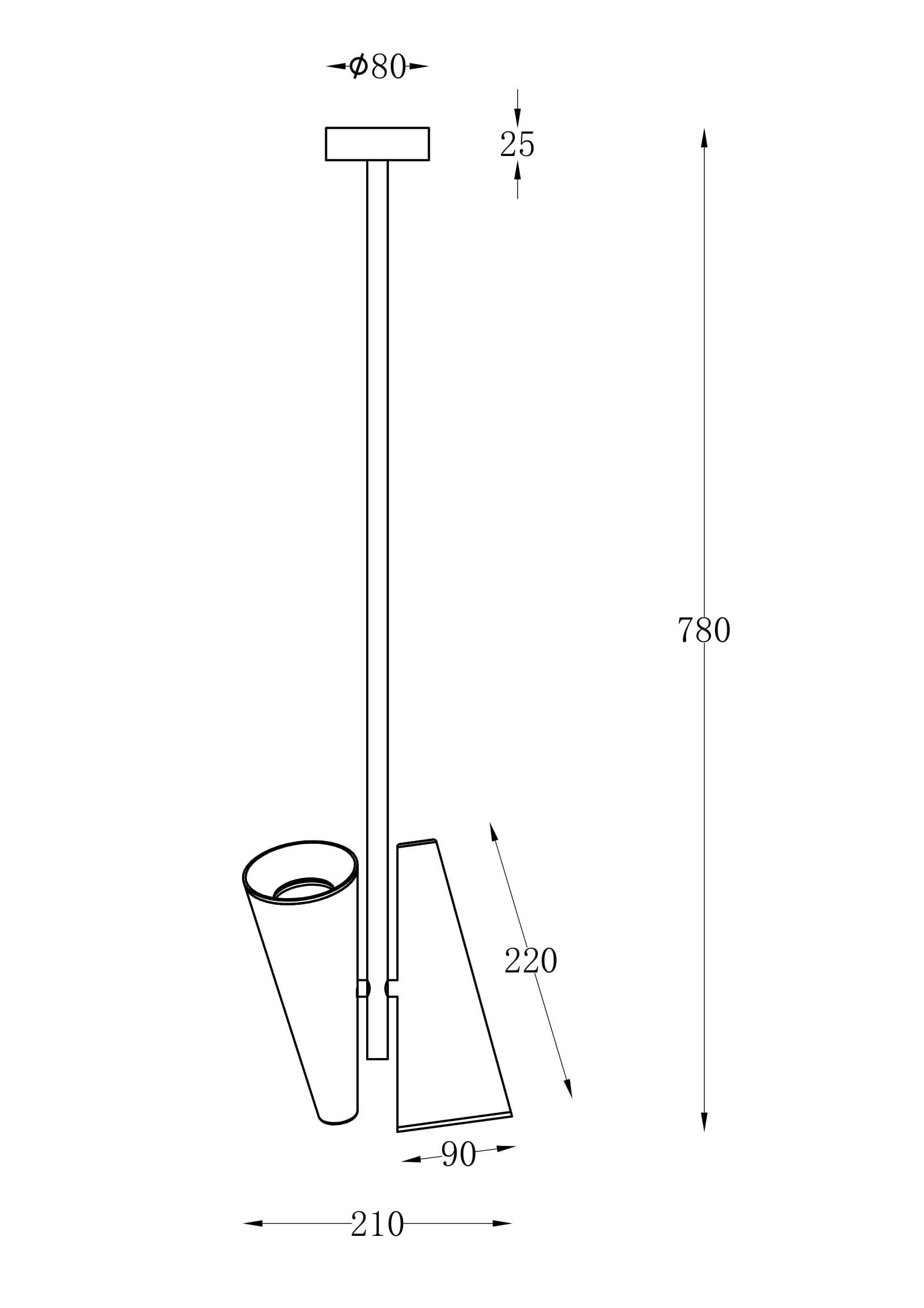 Lampa wisząca Giro MOD095PL-02BS - Maytoni - obrazek 3