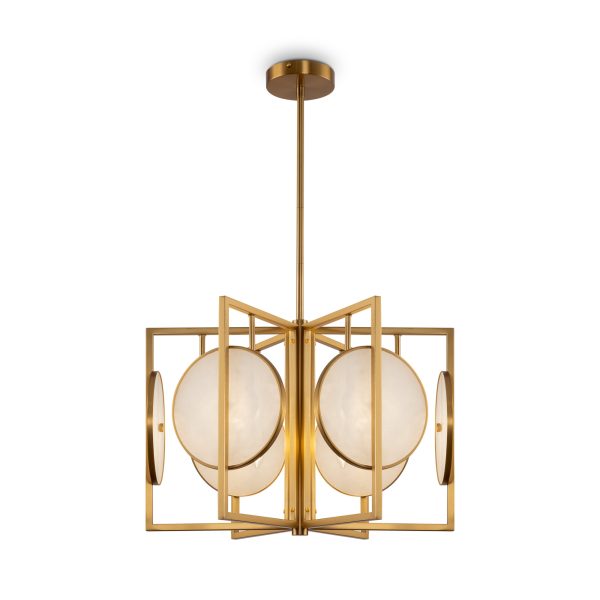 Lampa designerska wisząca MARMO MOD099PL-06G - Maytoni