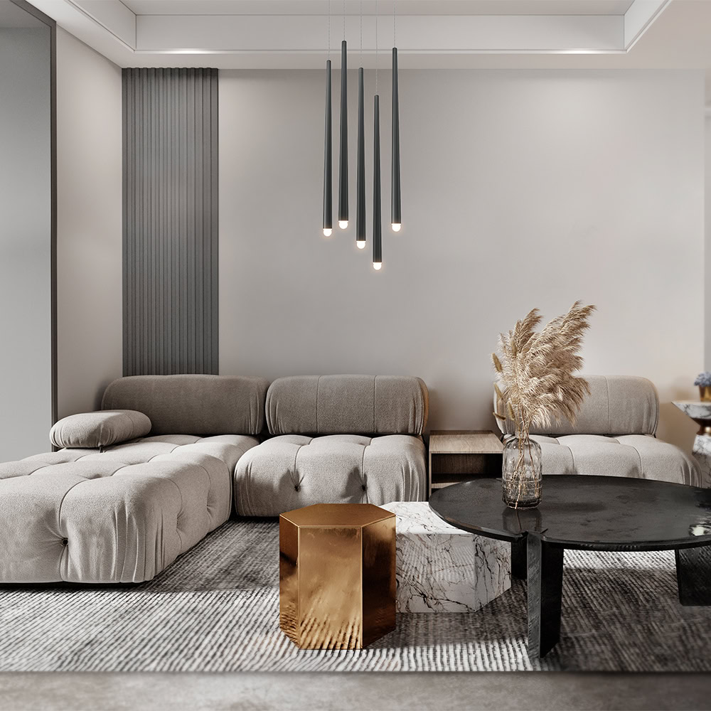 Lampa wisząca Cascade MOD132PL-L30BK- Maytoni - obrazek 2