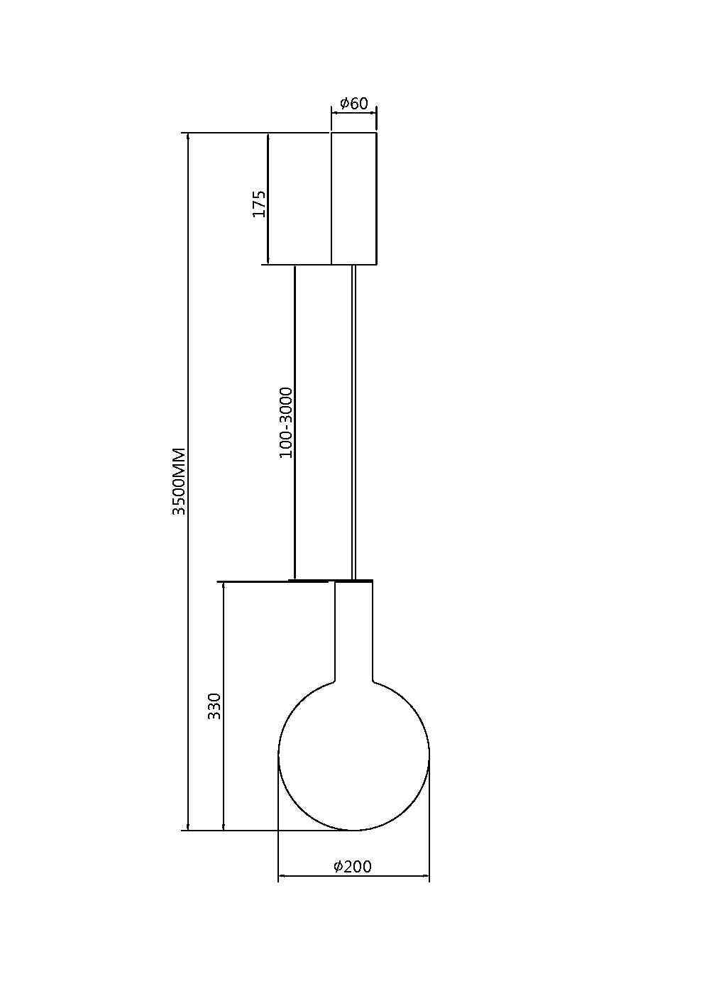 Lampa wisząca Nebula MOD182PL-L4B3K- Maytoni - obrazek 4