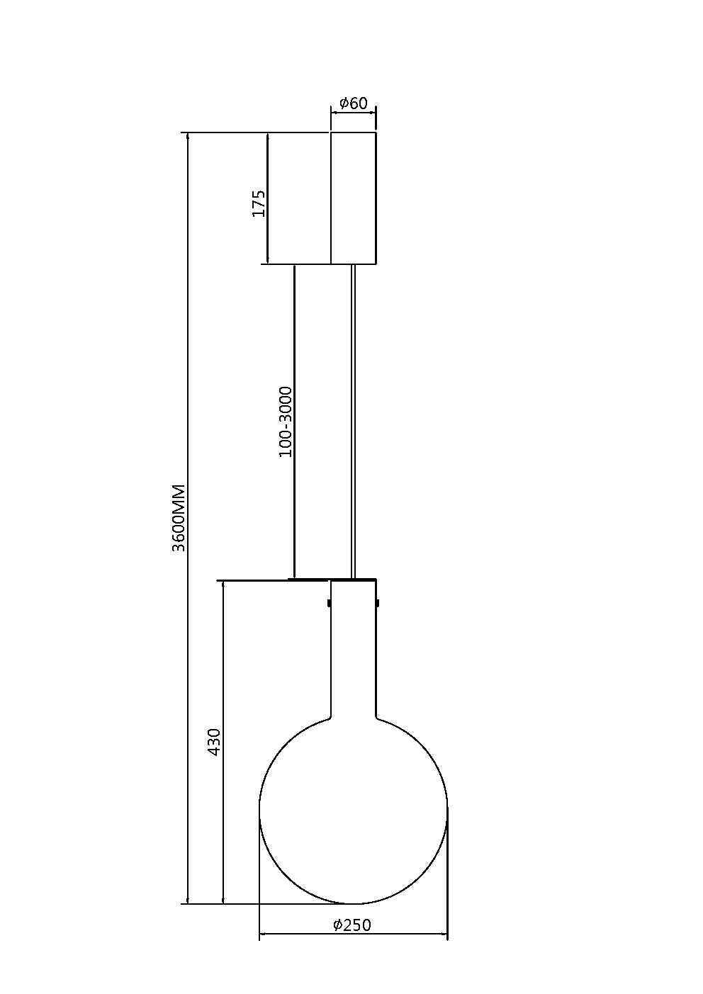 Lampa wisząca Nebula MOD182PL-L6W3K- Maytoni - obrazek 4