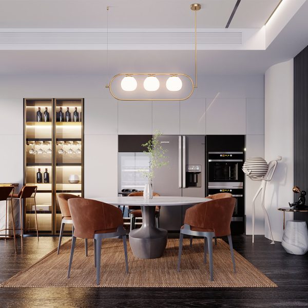 Lampa wisząca Erich MOD221PL-03BS - Maytoni