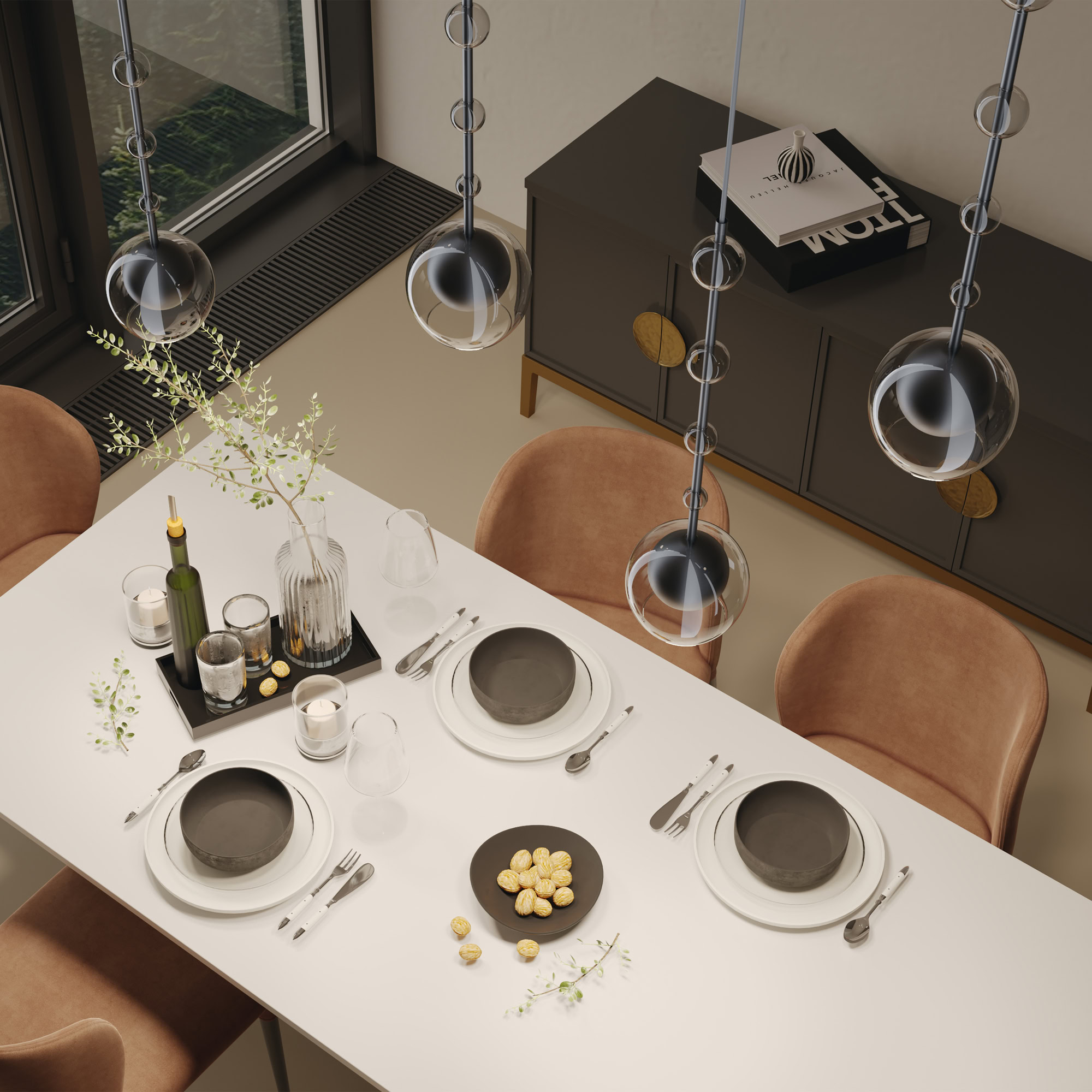 Lampa wisząca Ros MOD227PL-01B- Maytoni - obrazek 2