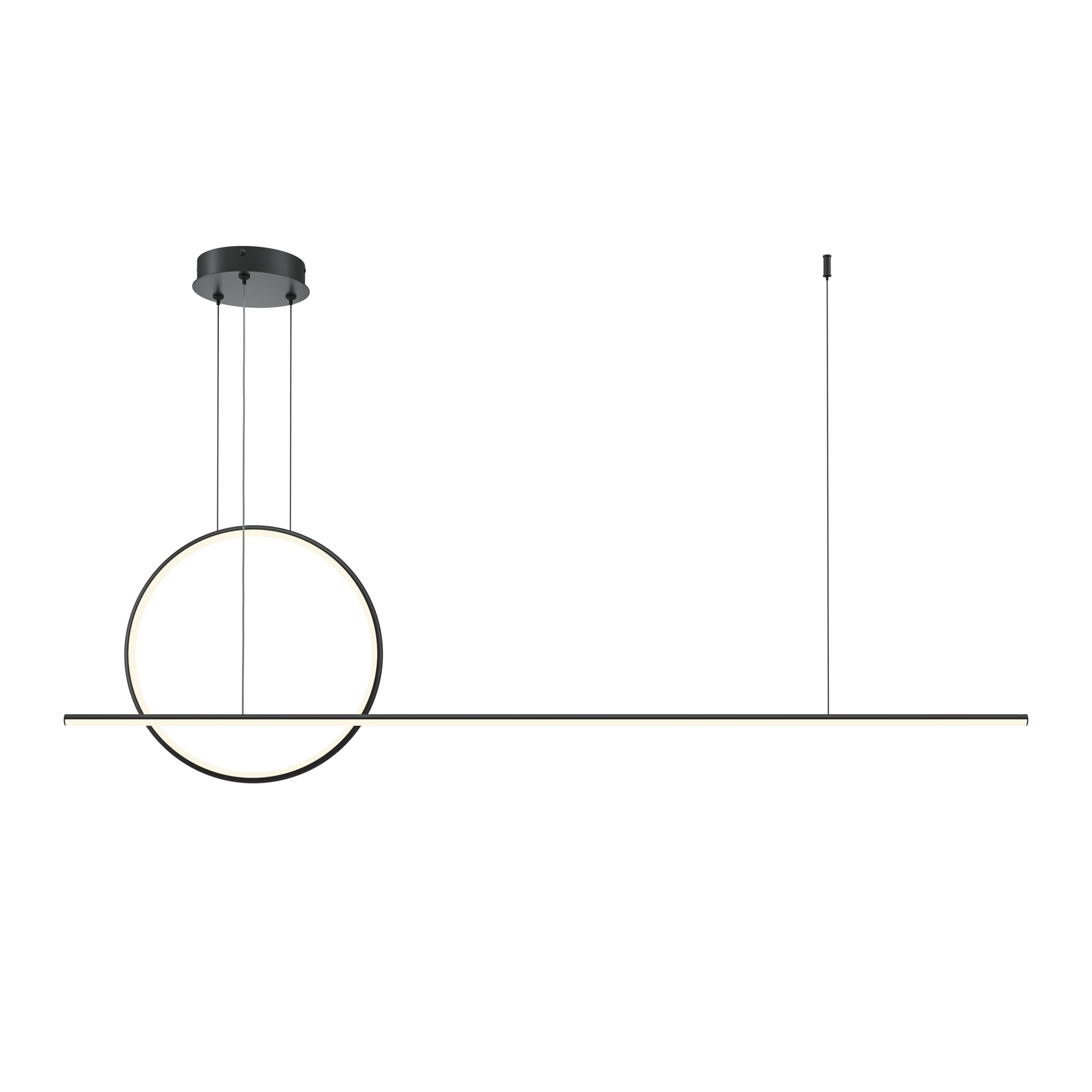 Lampa wisząca Halo MOD247PL-L49BK- Maytoni