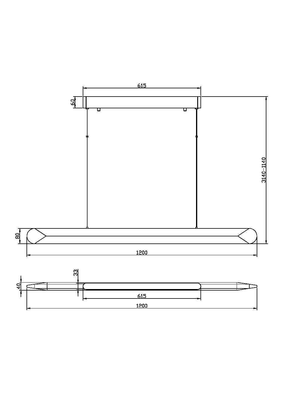 Lampa wisząca Motion MOD276PL-L40W3K- Maytoni - obrazek 4