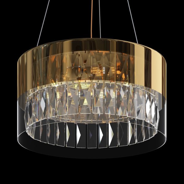 Lampa kryształowa wisząca WONDERLAND MOD313PL-04G - Maytoni