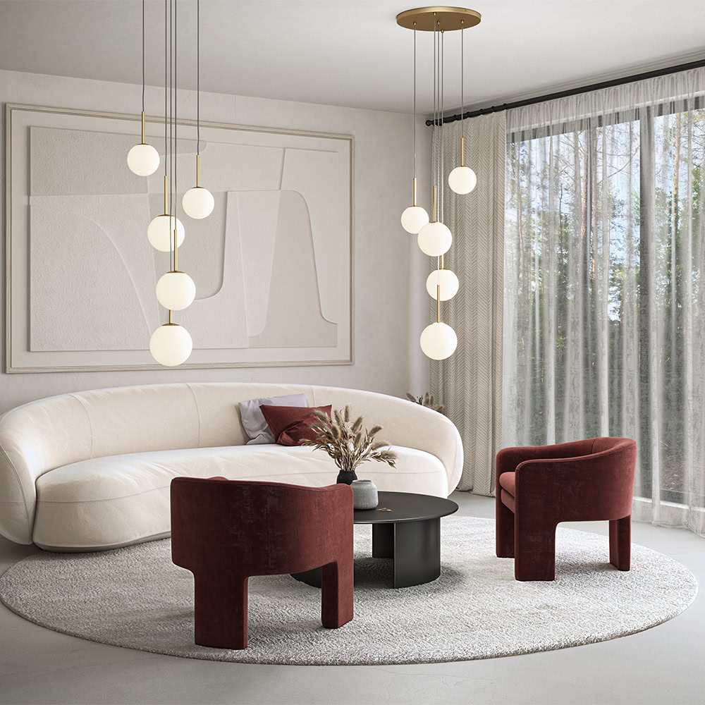 Lampa wisząca Basic form MOD321PL-05G - Maytoni - obrazek 2