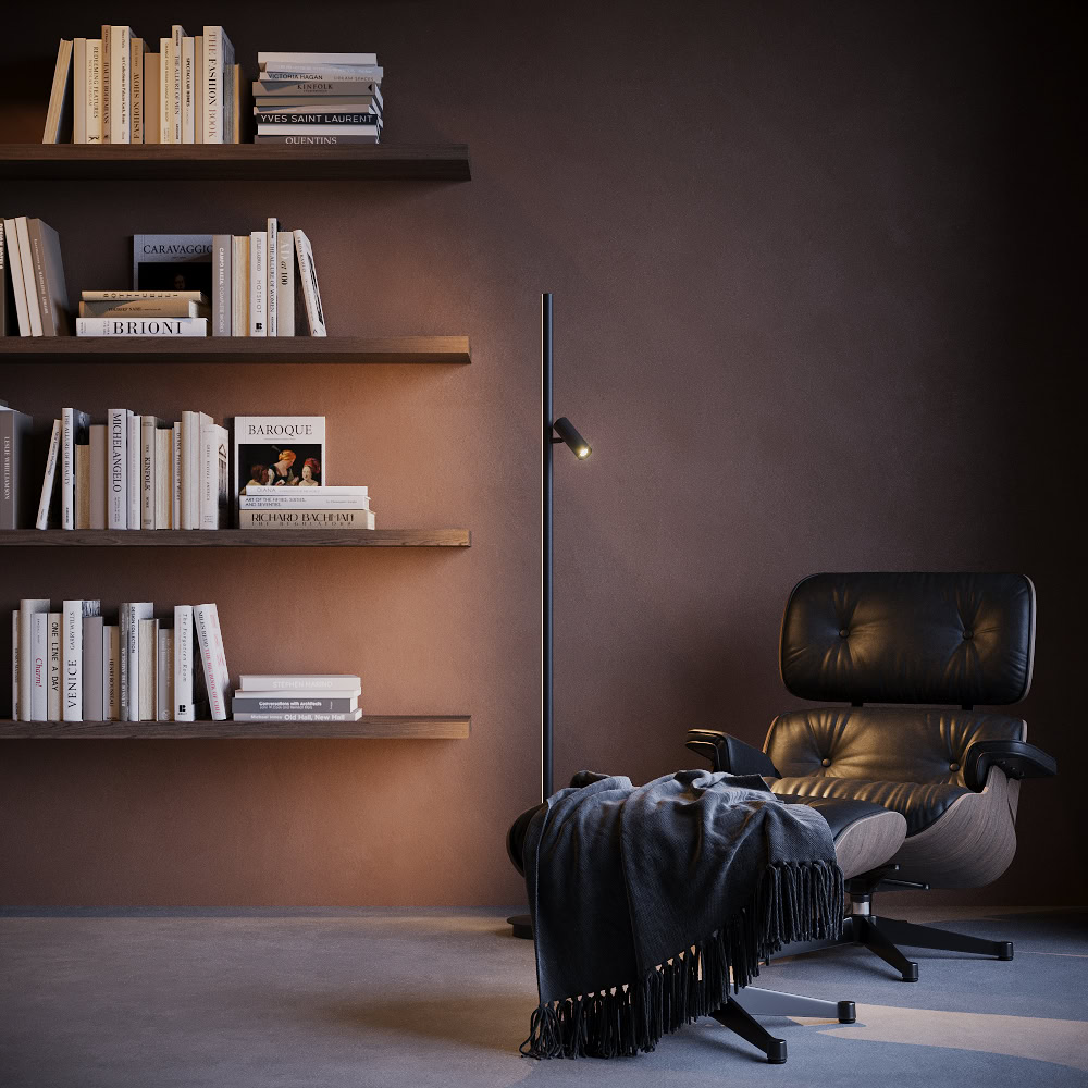 Lampa podłogowa Thin MOD395FL-L28B3K - Maytoni - obrazek 2