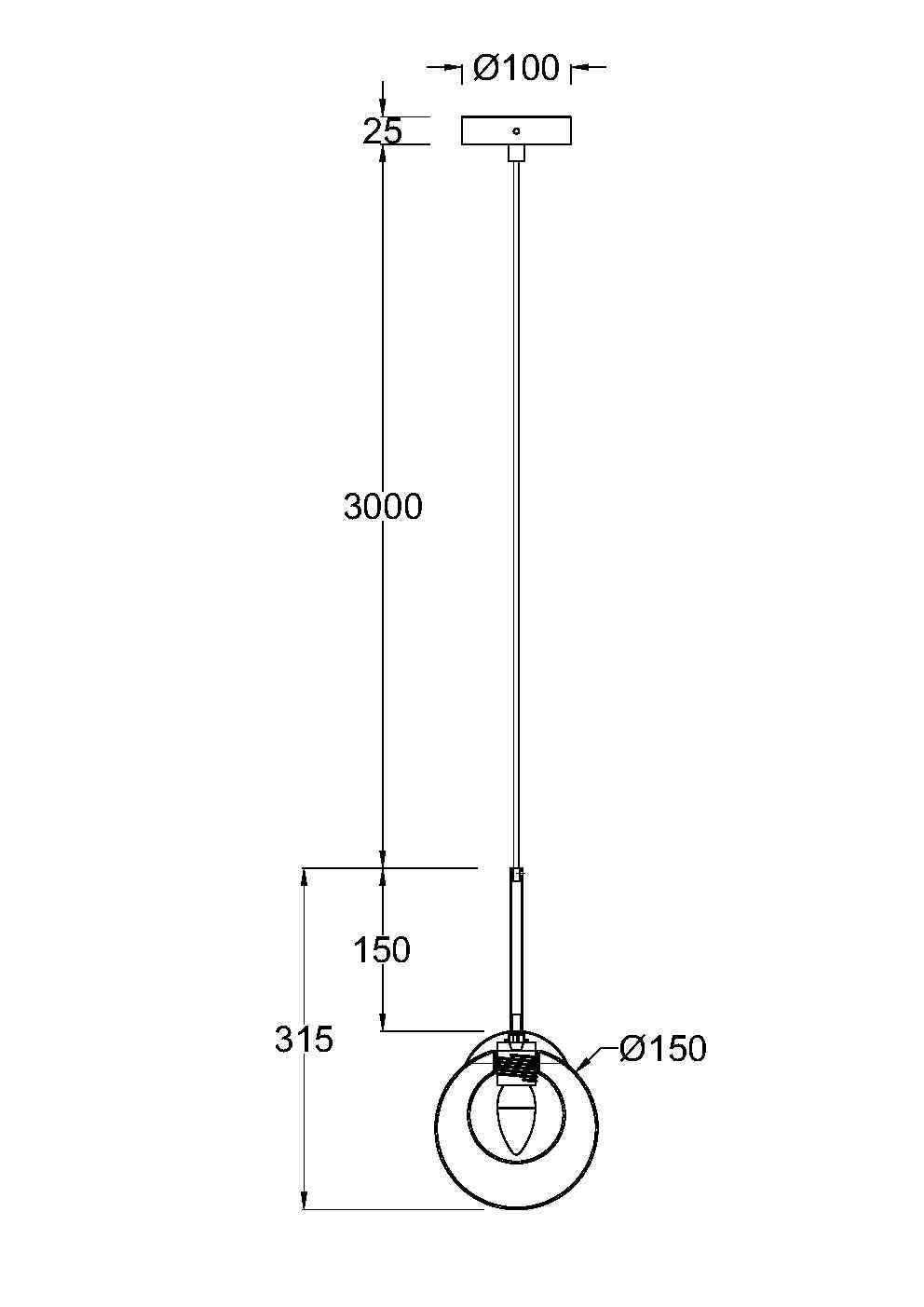 Lampa wisząca Basic form MOD521PL-01G1- Maytoni - obrazek 4