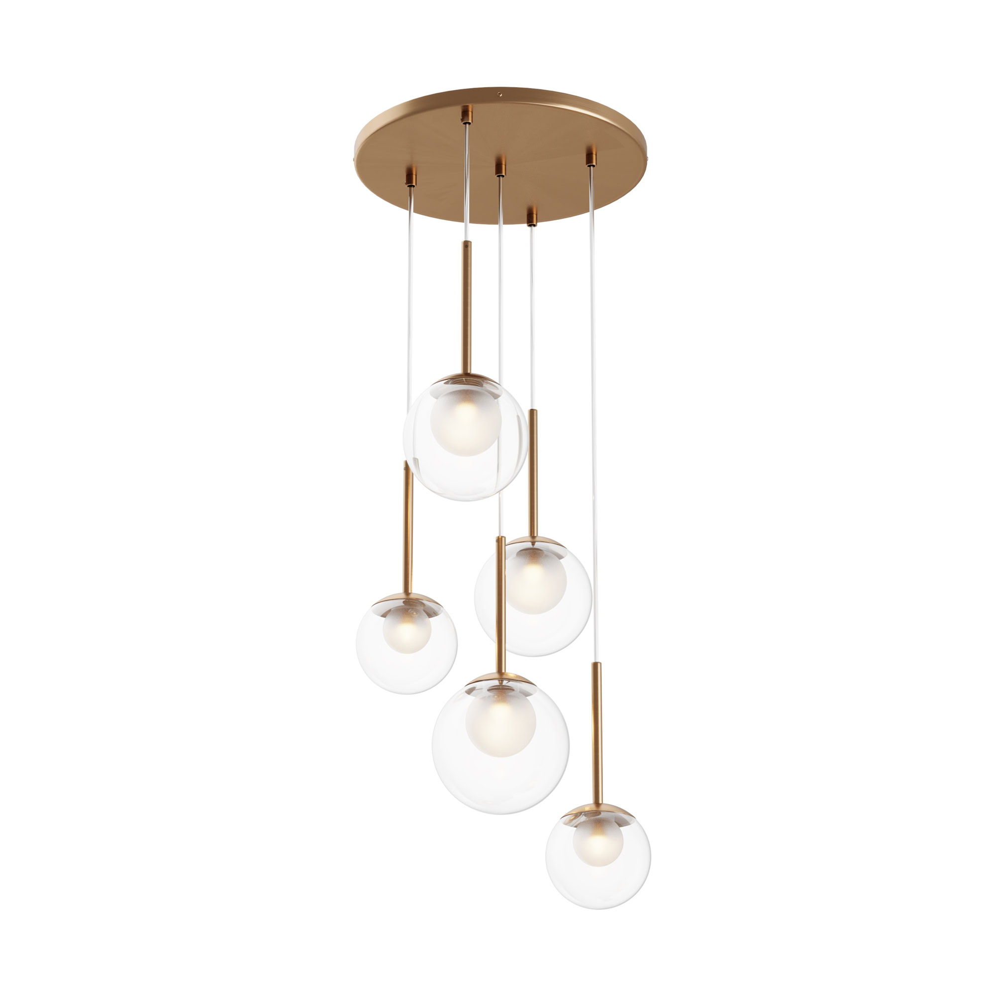 Lampa wisząca Basic form MOD521PL-05G- Maytoni