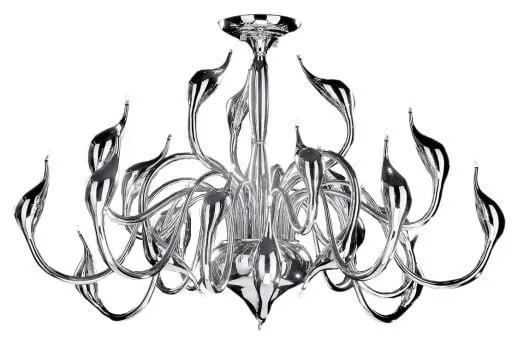 Lampa designerska wisząca SWAN MX8098-24A CH - Italux