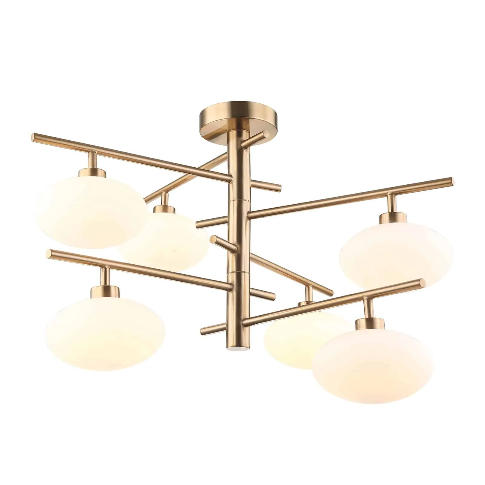 Lampa designerska wisząca Fiorenzo MXM3661-6 BRO+W -Italux