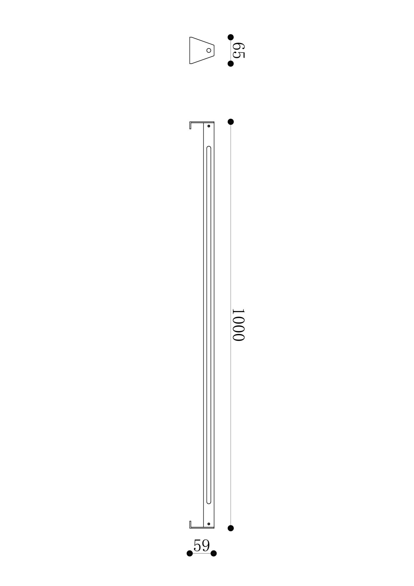 Słupek ogrodowy Edge O415FL-L15GR3K - Maytoni - obrazek 5
