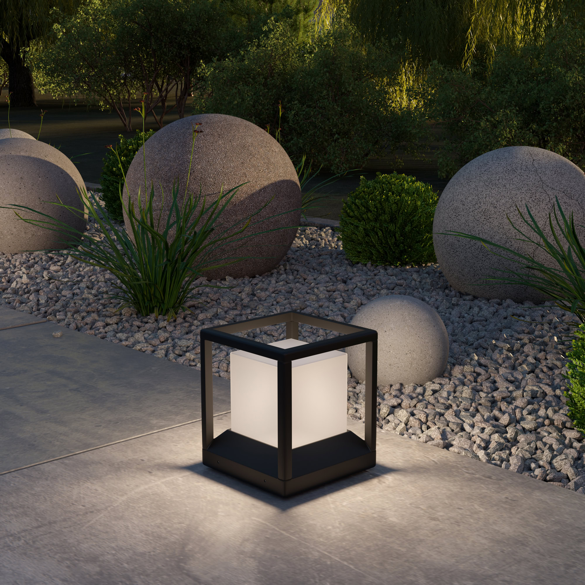 Lampa stojąca zewnętrzna Trim O455FL-01GF- Maytoni - obrazek 2