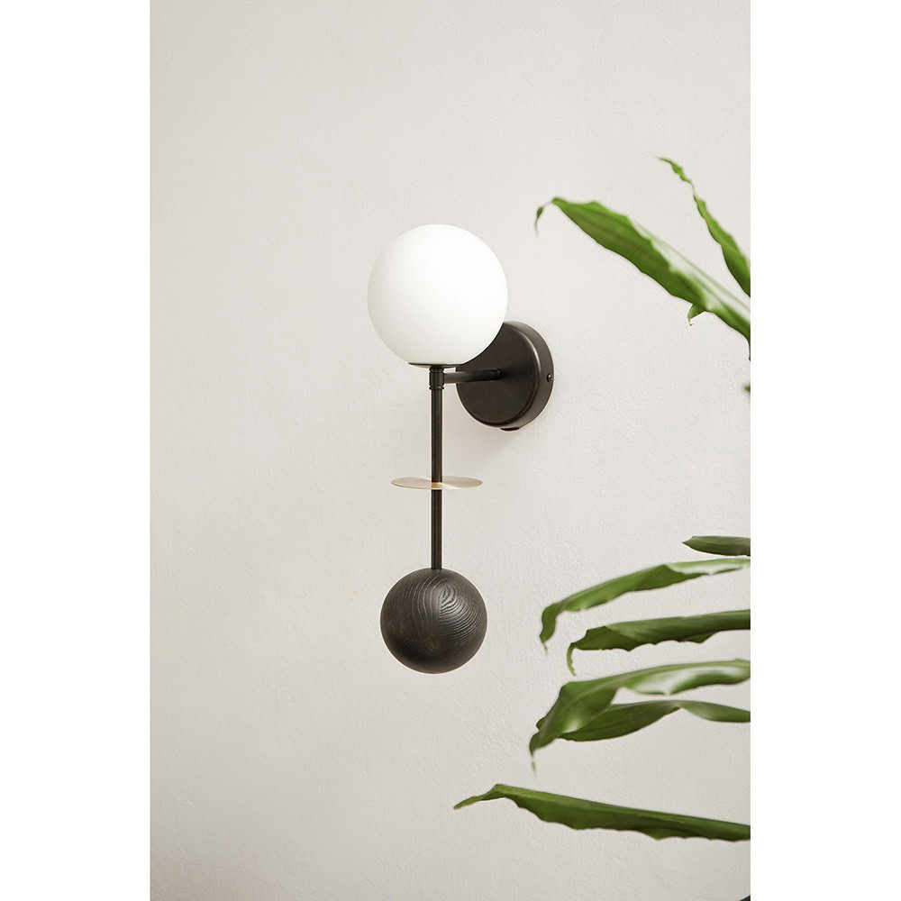 Kinkiet minimalistyczny OIO czarny OIB12030 - Ummo Lighting - obrazek 2