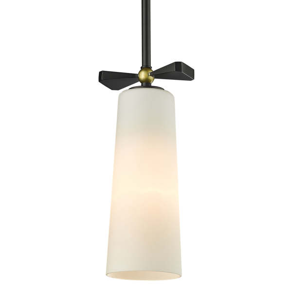 Lampa loft wisząca BOW czarna P01121BK - Cosmo Light