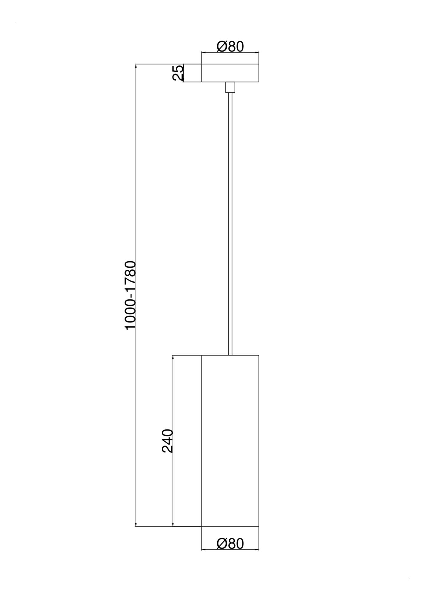 Lampa wisząca nowoczesna Gioia P011PL-01G - Maytoni - obrazek 3