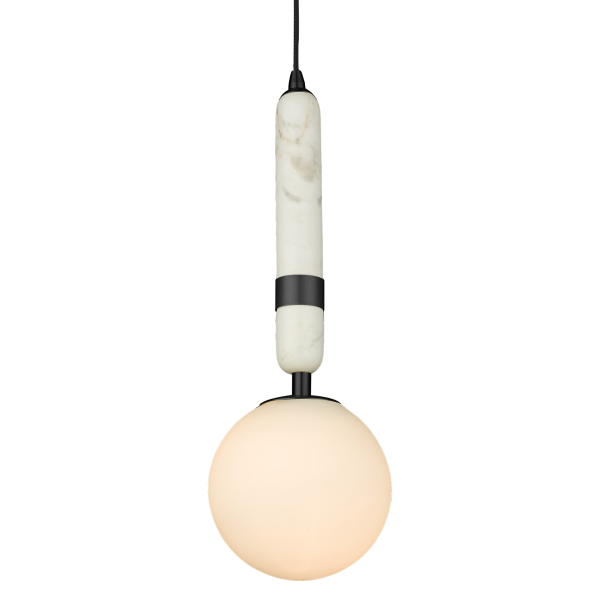 Lampa stylowa wisząca LA SPEZIA biały P01336BK - Cosmo Light