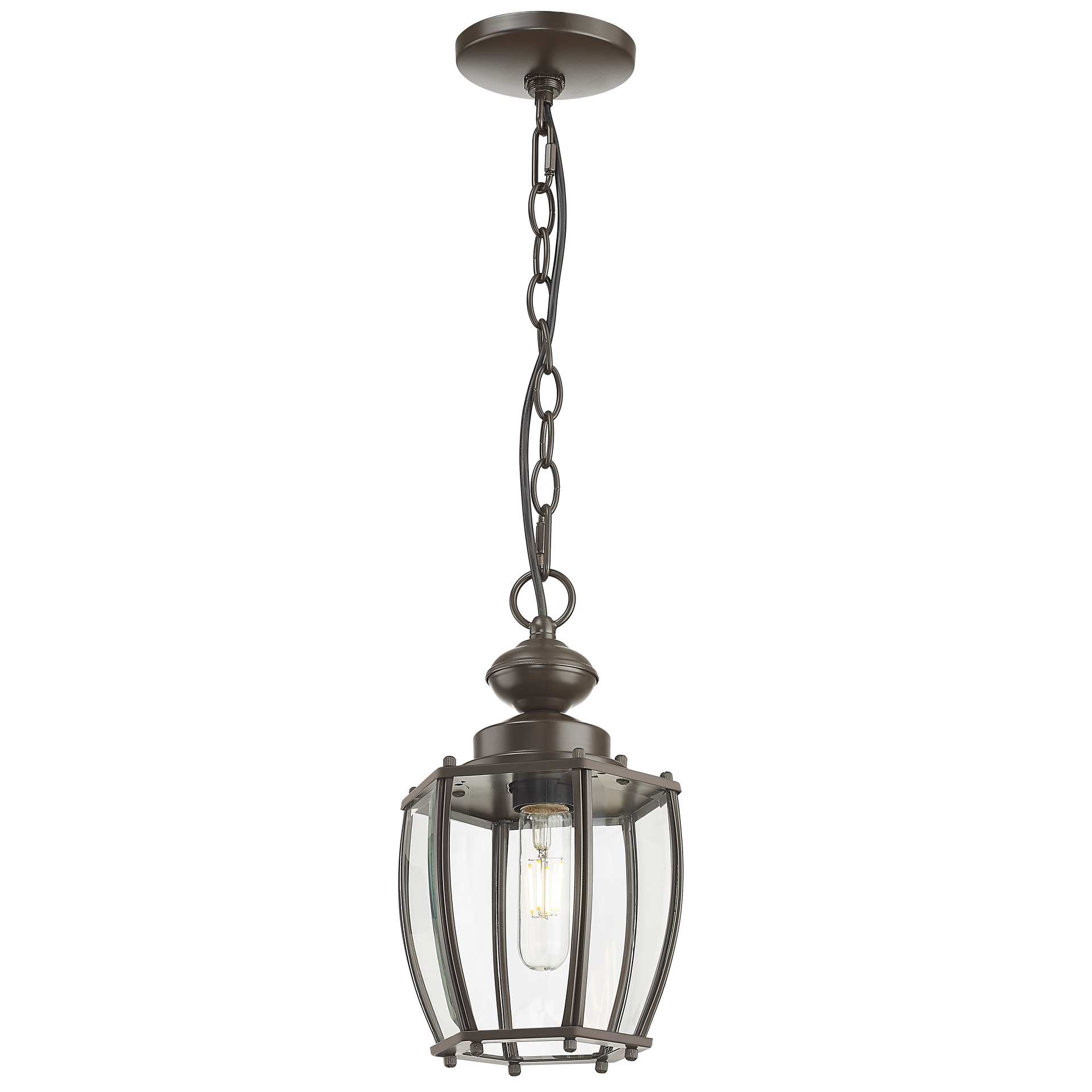 Lampa wisząca czarna NUUK P01654BZ - Cosmo Light - obrazek 2