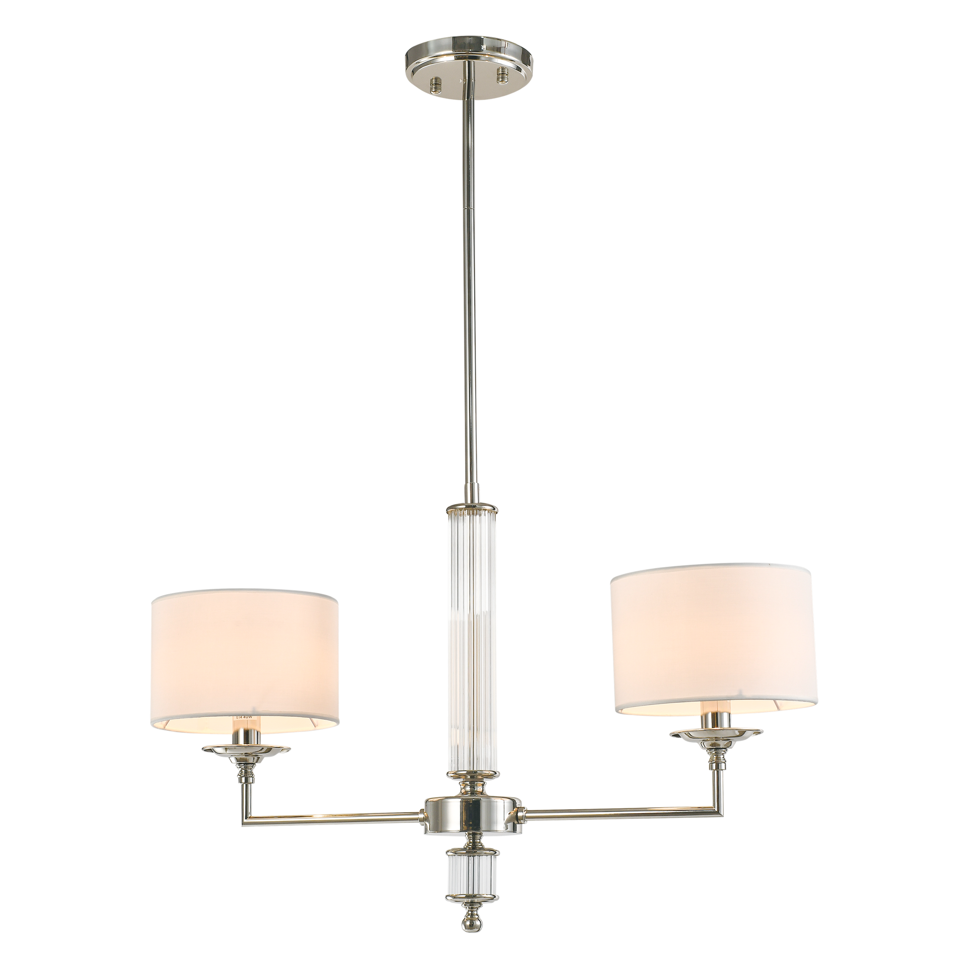 Lampa wisząca SUTTON P02453NI-WH - Cosmo Light